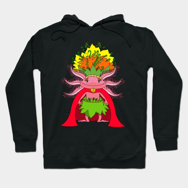 Axolotl Chief Hoodie by garciajey